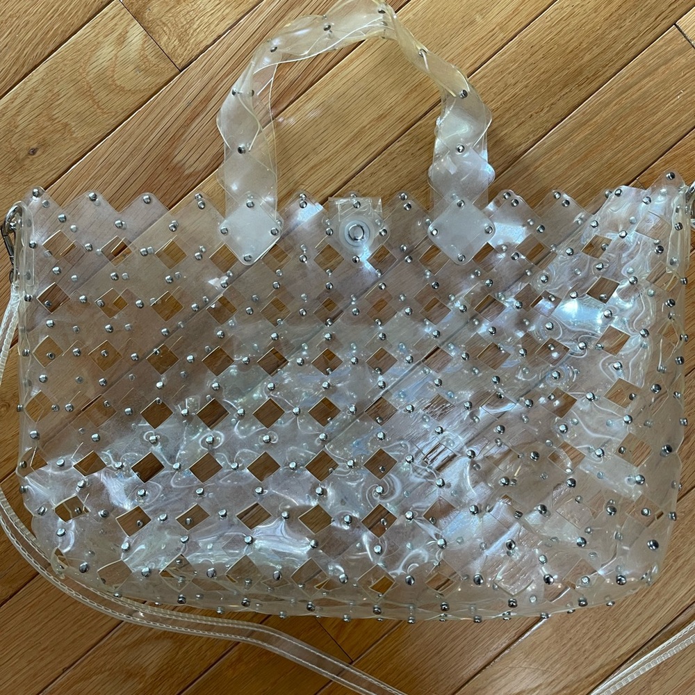 ZARA CLEAR TOTE